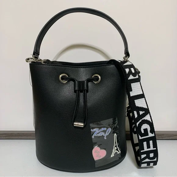 Karl Lagerfeld Paris™ Maybelle Bucket Bag-NWT - Picture 1 of 11